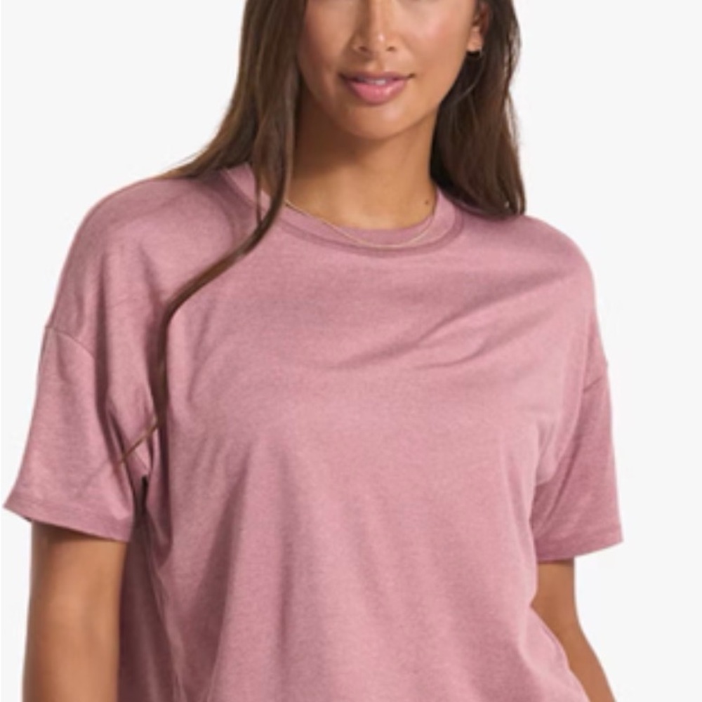 Vuori Dusty Rose Short Sleeve Tee